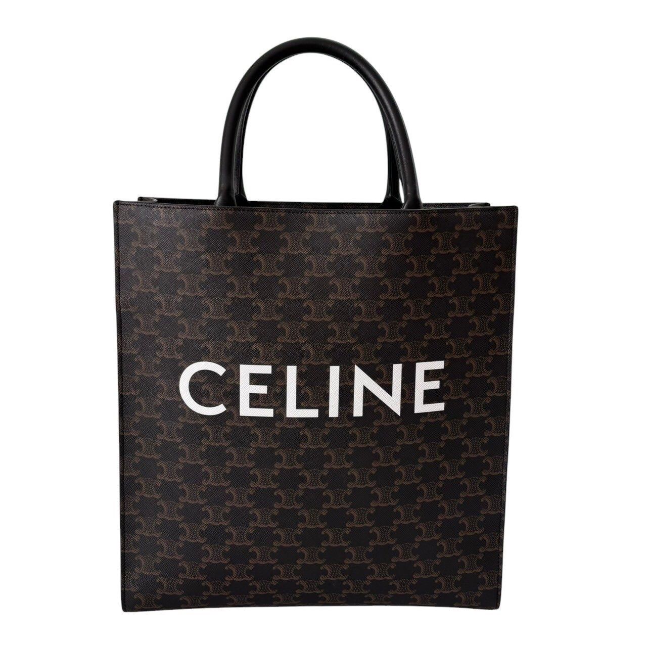 CELINE セリーヌ カバトートバッグ 茶系 トートバッグ  ハンドバッグ ショルダー レディース