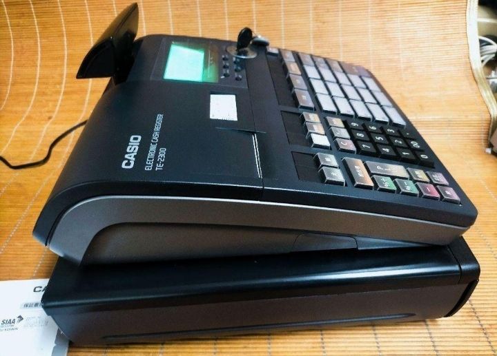 カシオレジスター　TE-2300　フル設定無料　コンパクト　900071