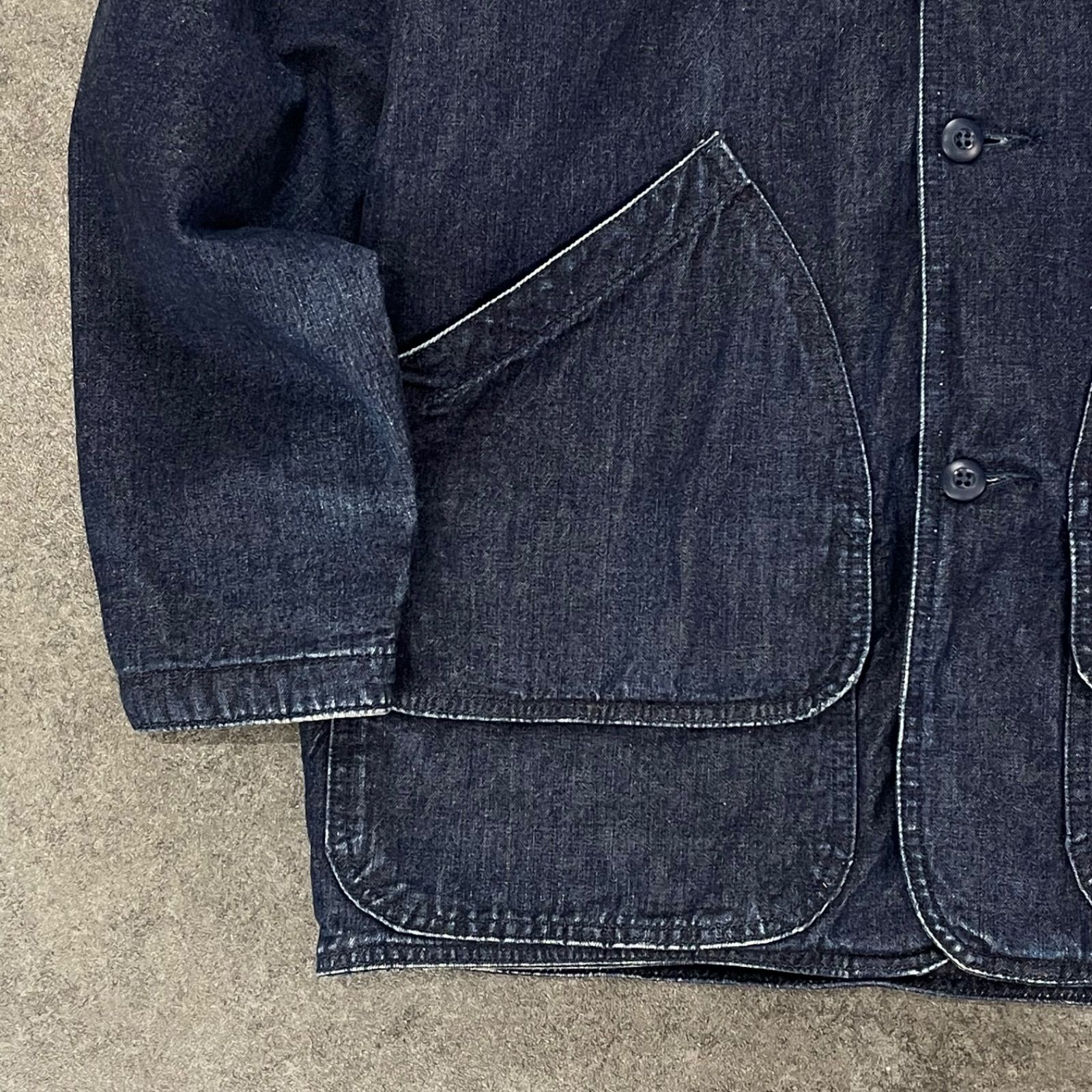 O1 EDWIN Denim Hunting Jacket Vintage エドウィン デニム 