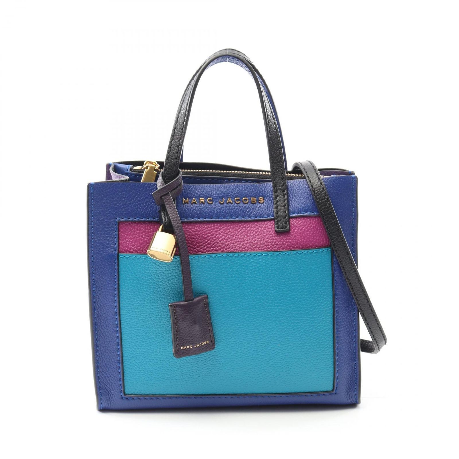 マークジェイコブス MARC JACOBS ハンドバッグ THE GRIND COLORBLOCK 