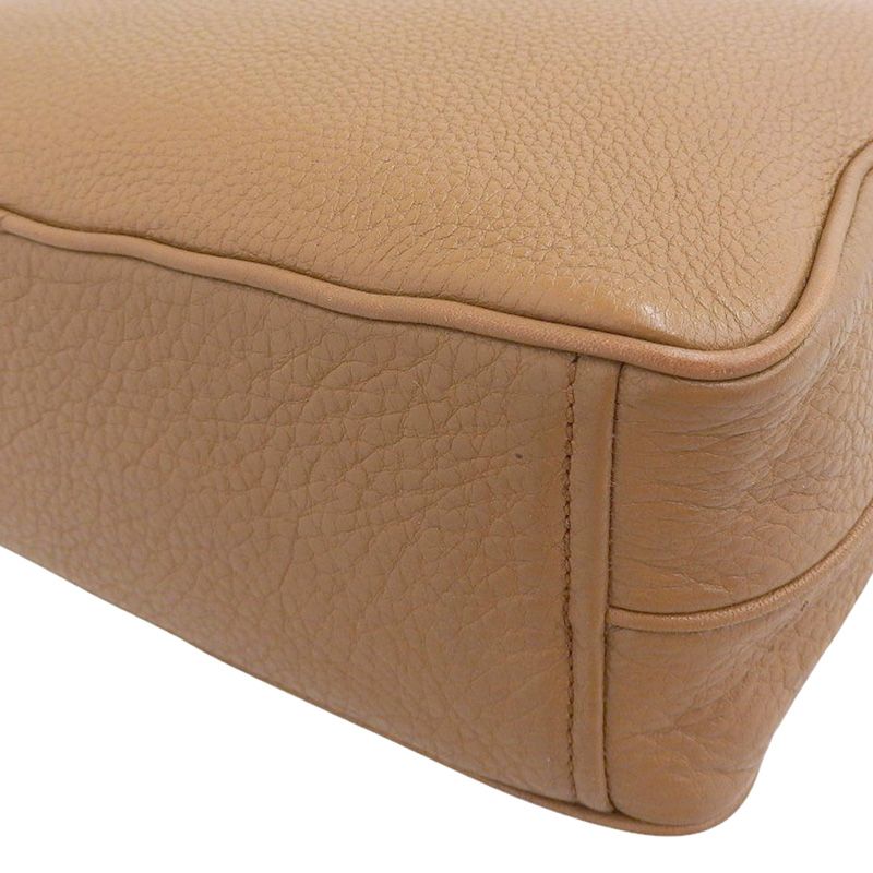 プラダ PRADA カメラバッグ ショルダーバッグ レザー ブラウン 1BH079