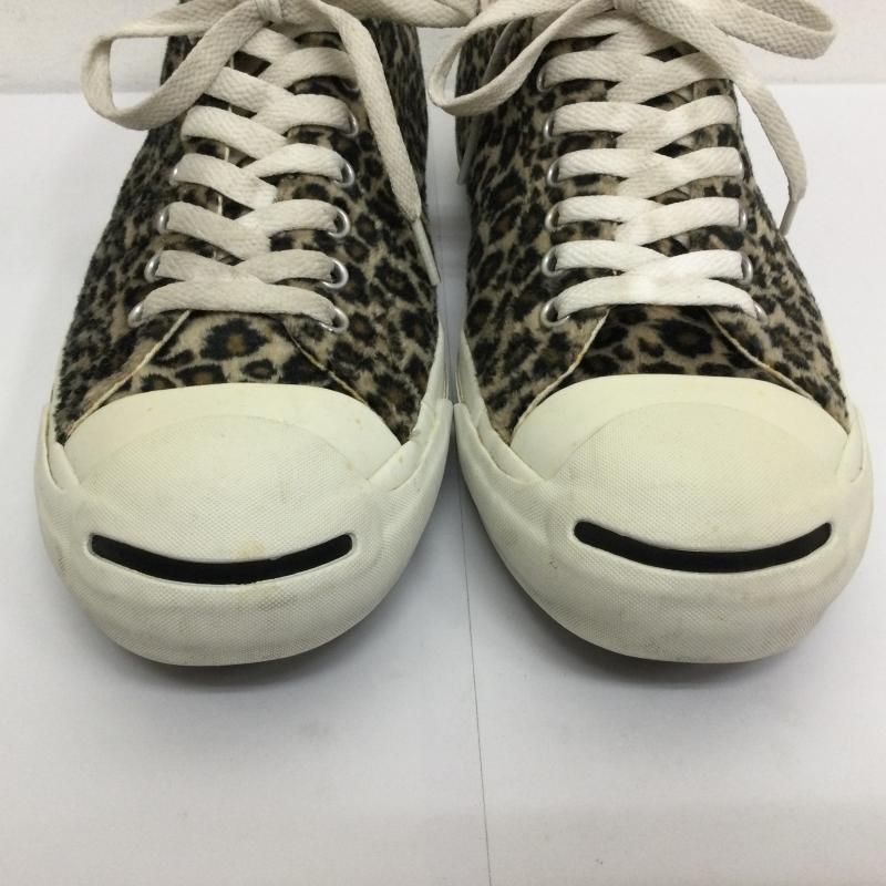 CONVERSE コンバース スニーカー 1CK973 JACK PURCELL LEOPARDFUR コンバース ジャックパーセル ベロア レパードファー ヒョウ柄