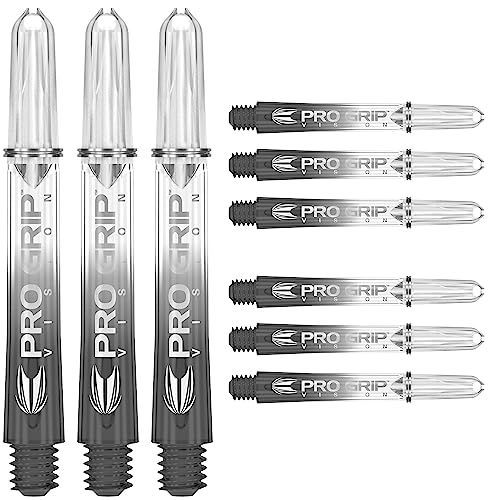 33mm_クリアブラック TARGET（ターゲット）PRO GRIP SHAFT 3SETS（プログリップシャフト） (33mm, クリアブラック)