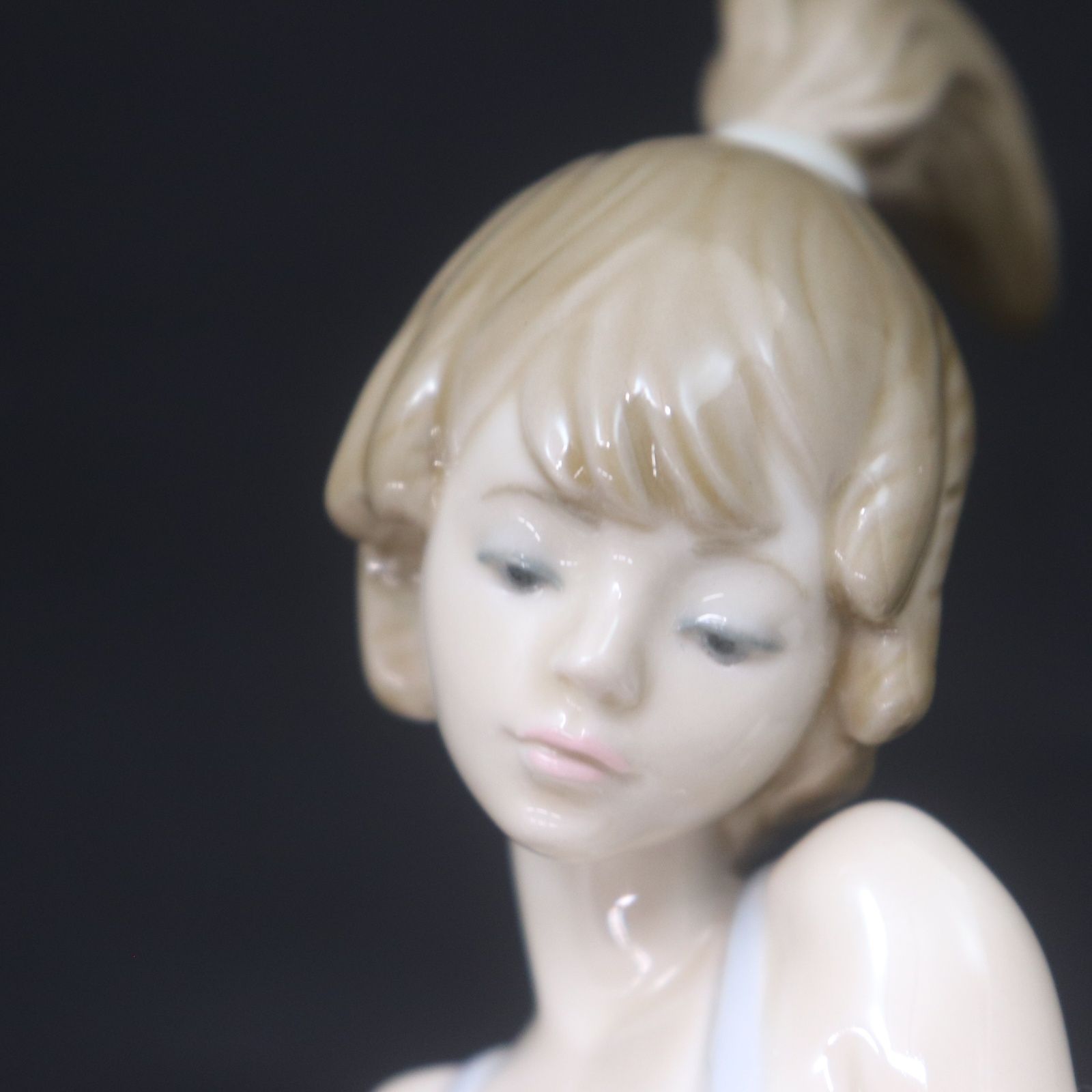 ITS5UFEIABXM LLADRO リヤドロ 猫とおしゃべり# 5443 少女 女の子 ねこ 
