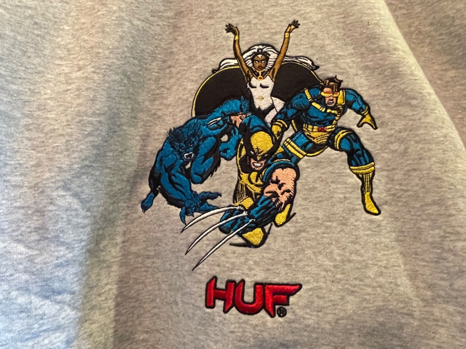 HUF X X-MEN MUTANT TEAM-UP CREWNECK Lサイズ - メルカリ