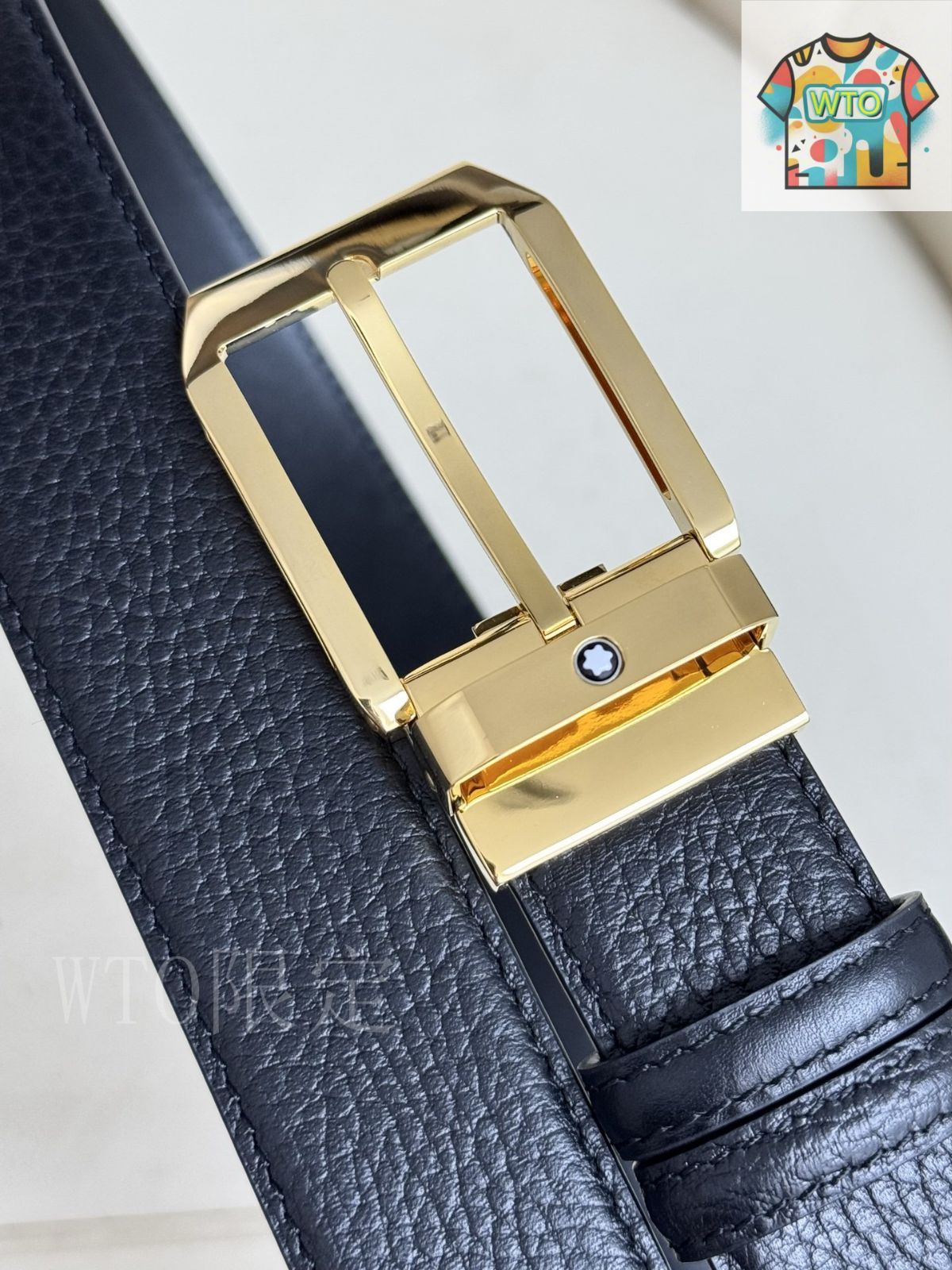 今日WTO】Montblanc モンブラン レザーベルト-1-CZ44 - メルカリ