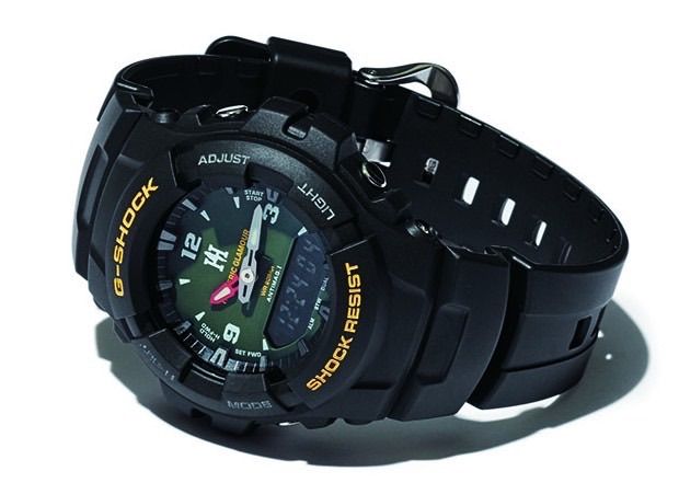 コラボ G-SHOCK×HYSTERIC GLAMOUR Gショック×ヒステリックグラマー アナデジ G-100-1BMJF