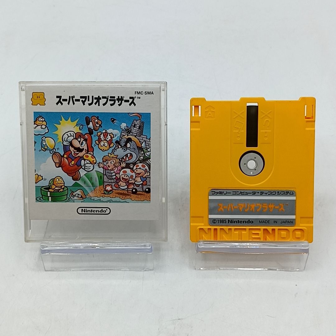 ディスクシステム：A面・スーパーマリオブラザーズ B面・スーパー