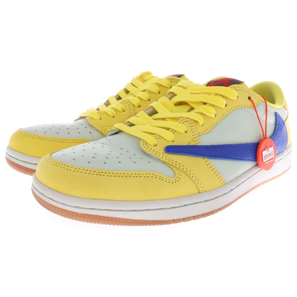NIKE (ナイキ) ×Travis Scott WMNS Air Jordan 1 Retro Low OG Canary 