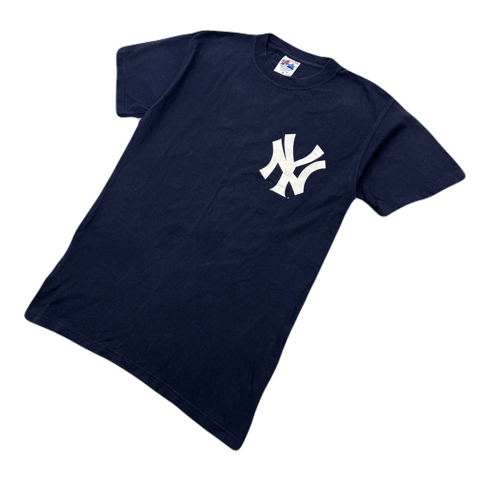 MLB ヤンキース　松井秀喜55番　Tシャツ　レア MLB ニューヨークヤンキース Tシャツ メンズ M ネイビー 【 松井