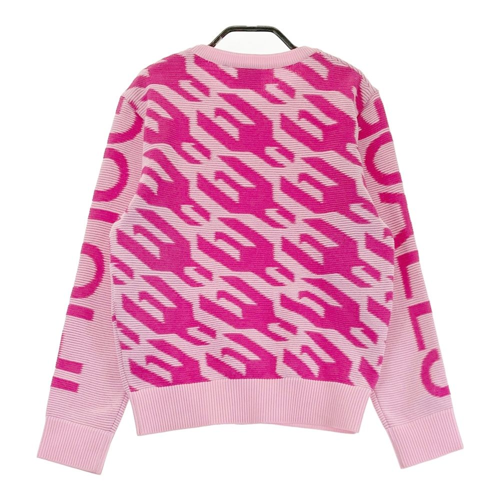 サイズ 2 1PIU1UGUALE3 GOLF GSK028 ニットセーター 総柄 ピンク系 240101524013 ゴルフウェア レディース ストスト