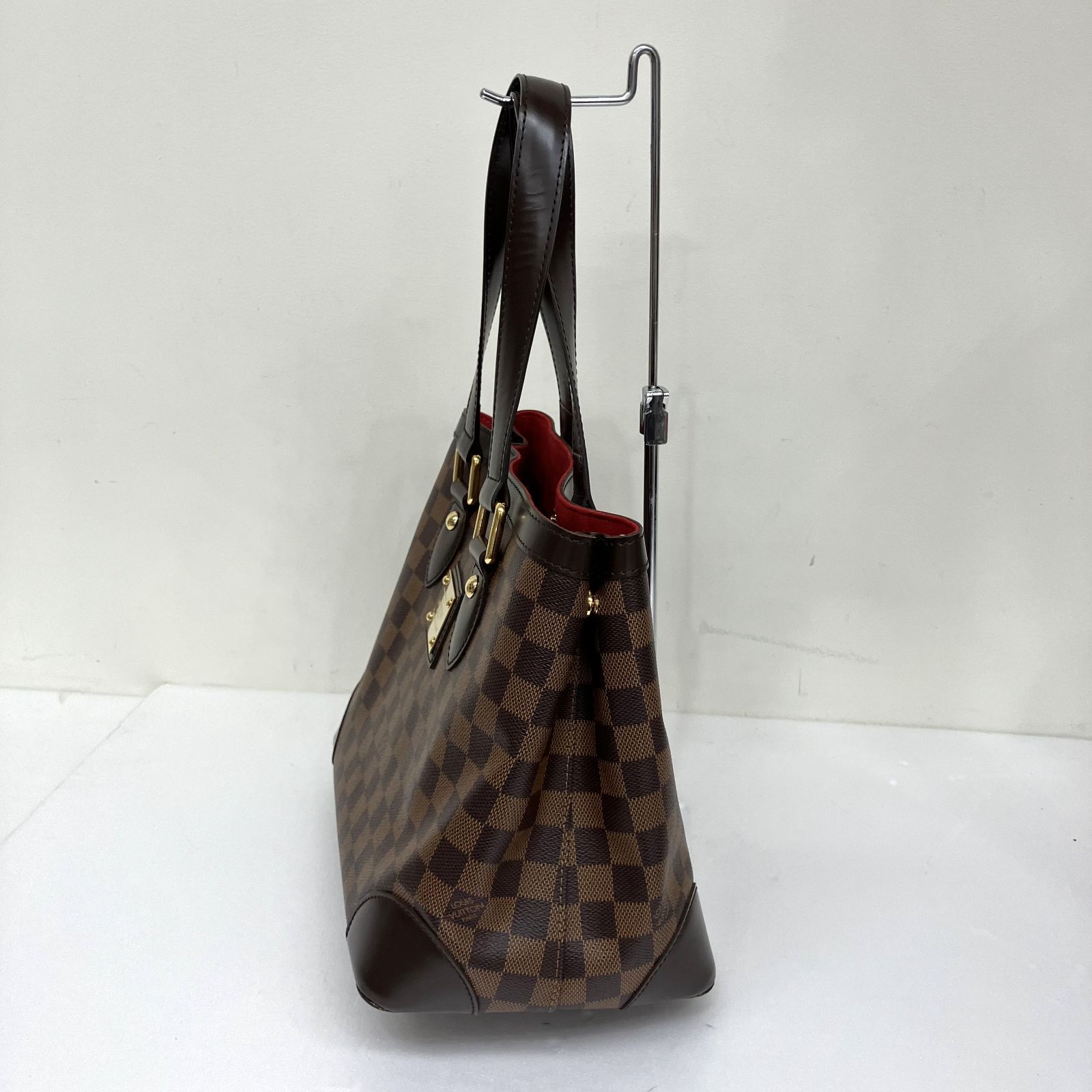 【中古極美品】LOUIS VUITTON ルイヴィトン ハムステッドPM ダミエ N51205 ハンドバッグ トートバッグ ブラウン