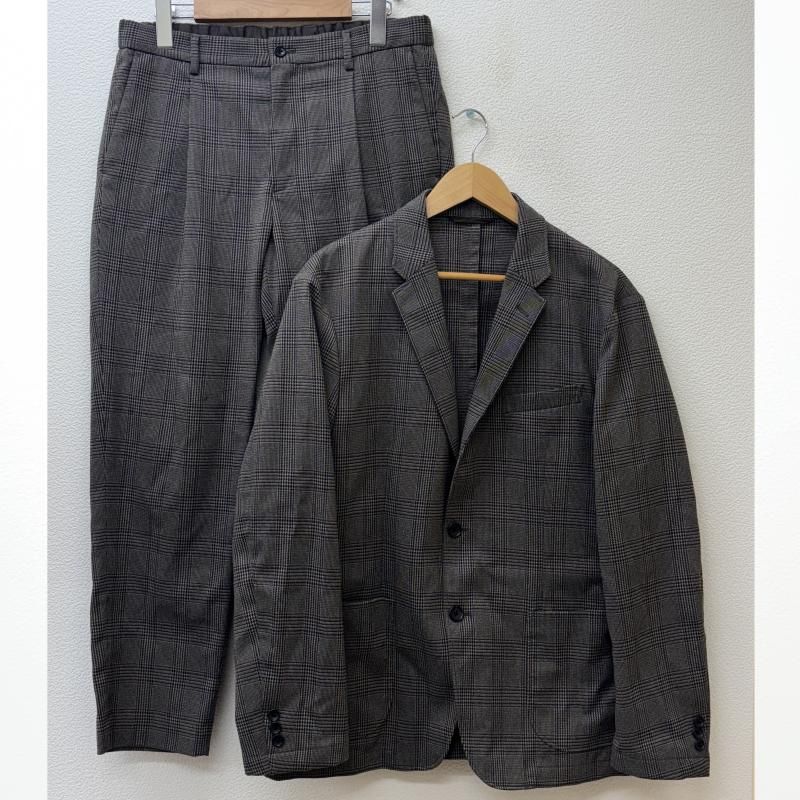 UNITED ARROWS ユナイテッドアローズ セットアップ 3222-186-2720 GLR グレンチェック 千鳥格子柄 カジュアル セットアップ テーラードジャケット イージー パンツ