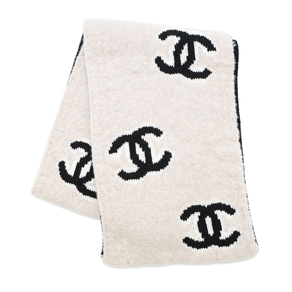 CHANEL シャネル カシミヤマフラー リバーシブル 【公式通販】