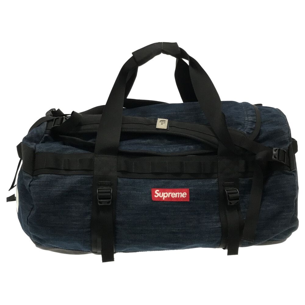 Supreme 15ss TNF denim duffle bagメンズ - ドラムバッグ