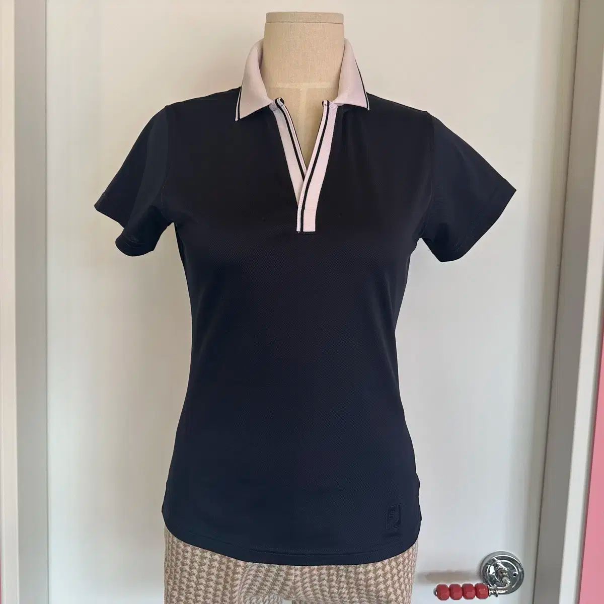 FootJoy(フットジョイ) レディース ゴルフ キャラバンスリーブ Tシャツ/サイズ XS