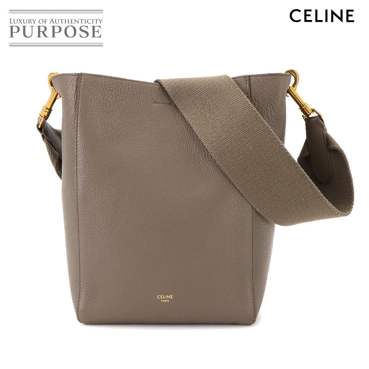 セリーヌ CELINE サングル バケット スモール ショルダー バッグ