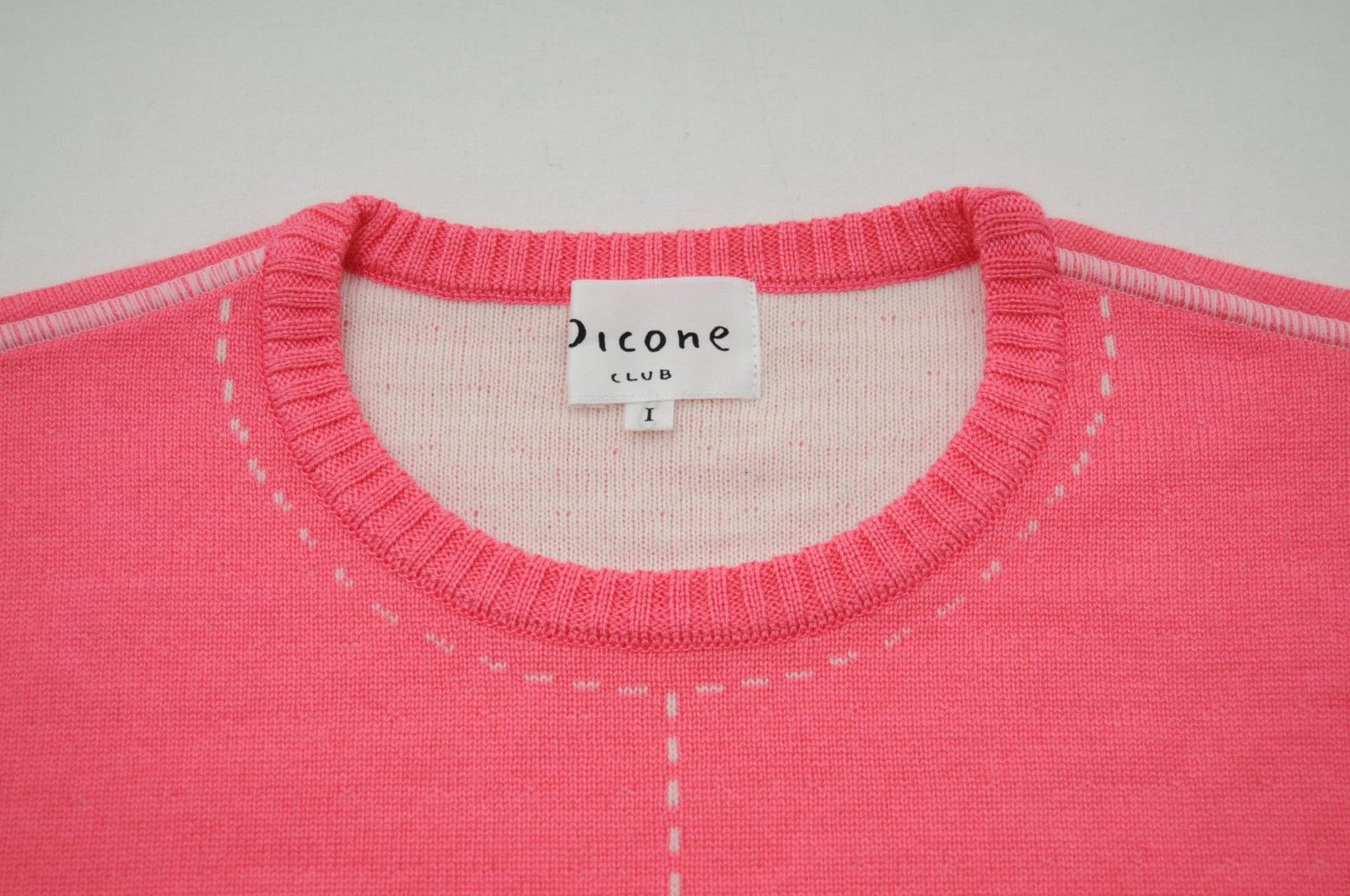 coco 中古 ピッコーネクラブ PICONE CLUB レディース セーター 2(M) ピンク 長袖クルーネック ニット 中古 レディース ピッコーネクラブ PICONE CLUB セーター 2(M