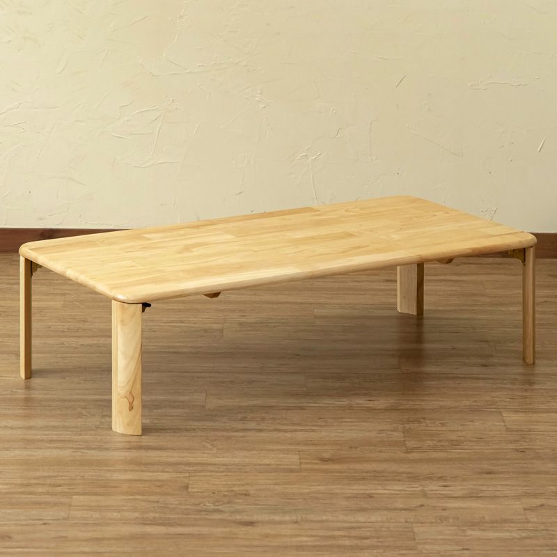 【新品・送料無料】【完成品】継脚付　ウッディテーブル　120×60　BR/NA 楽天市場】【離島発送不可】継脚付 ウッディテーブル 120×60 BR/NA [33