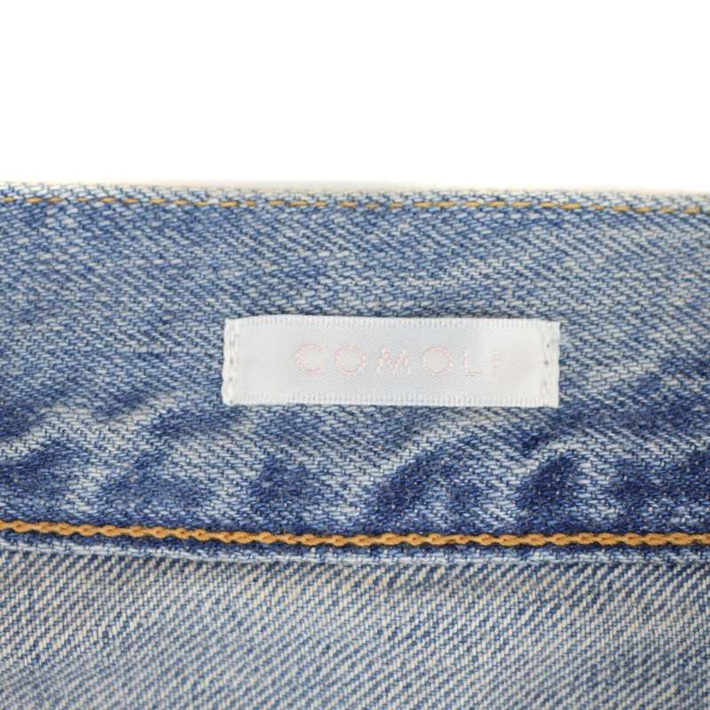 comoli 23ss 5p denim -bleach- 2 COMOLI デニム 23SS Pants