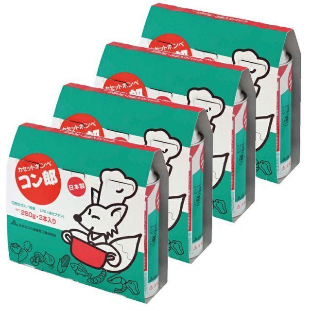 カセットボンベ コン郎 カセットガス 東海 ガスボンベ 250ml 3本 カセットボンベ コン郎 カセットガス 東海 ガスボンベ 250ml 3本
