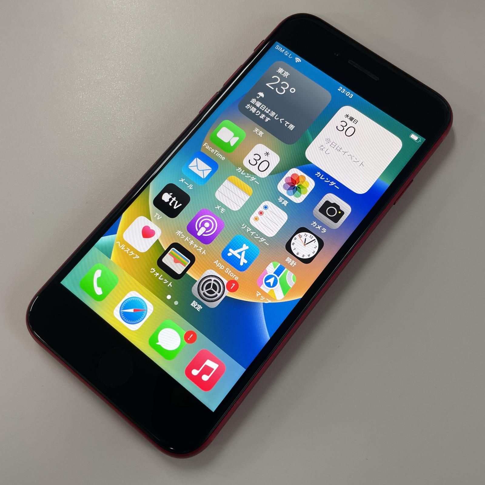 au iPhone 8 64GB レッド