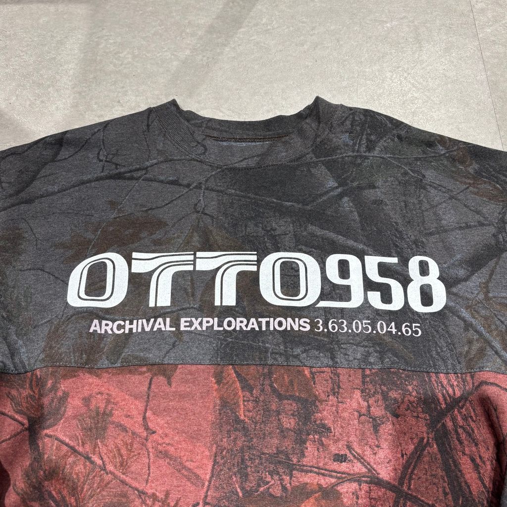OTTO958 × FIFTH オットー958 Crewneck Sweatshirts スウェット レッド