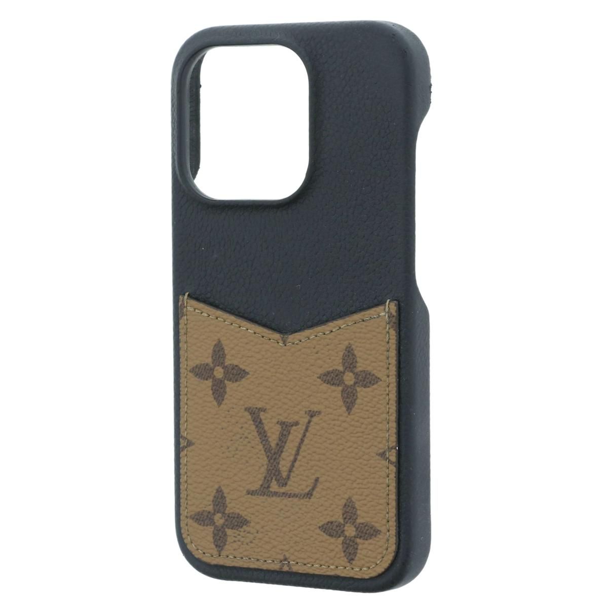 LOUIS VUITTON モノグラム iPhone11対応 アイフォンケース 良品 最新 ルイヴィトン モノグラム ブラック iPhoneケース 11プロ