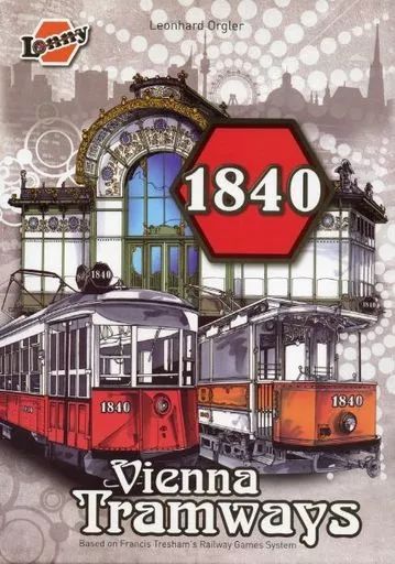 ボードゲーム 1840 ウィーン トラムウェイ 1840 Vienna Tramways