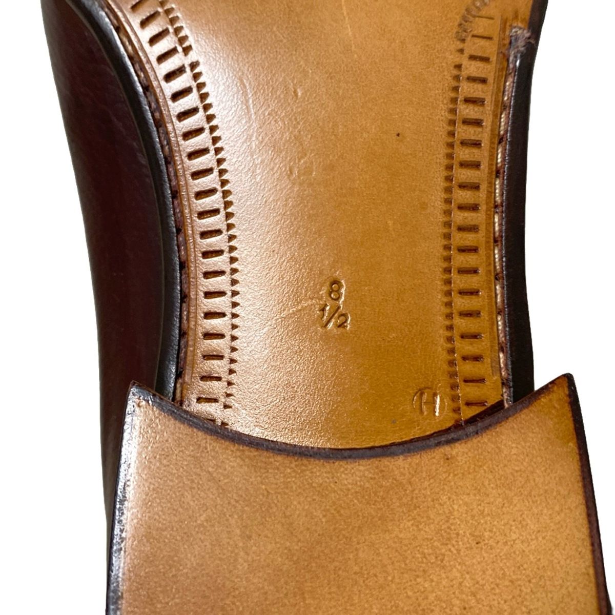 ✨未使用級✨a.testoni ビットローファー ブラウン