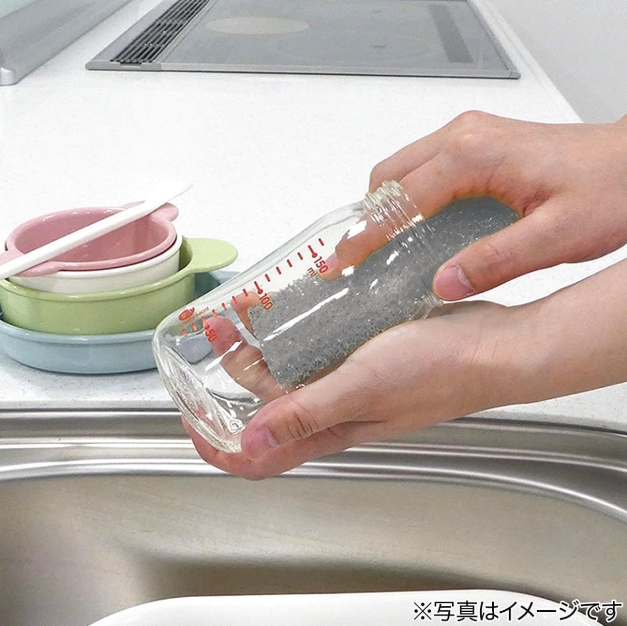 スポンジ グレー