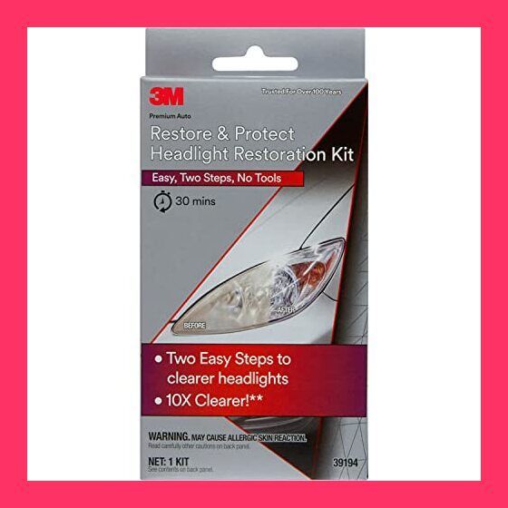スタッフおすすめ！】3M 39194 ヘッドライト用レストアキット
