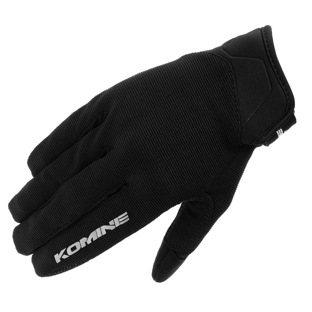 【人気商品】ライドメッシュグローブ GK-1683 アレシア バイク用 Black コミネ(KOMINE) XL