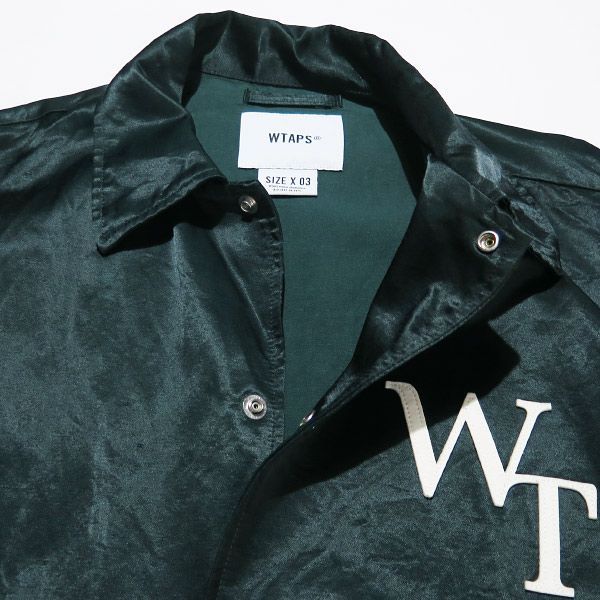 WTAPS ダブルタップス 24SS CHIEF/JACKET/CTRY.SATIN.LEAGUE 241TQDT 