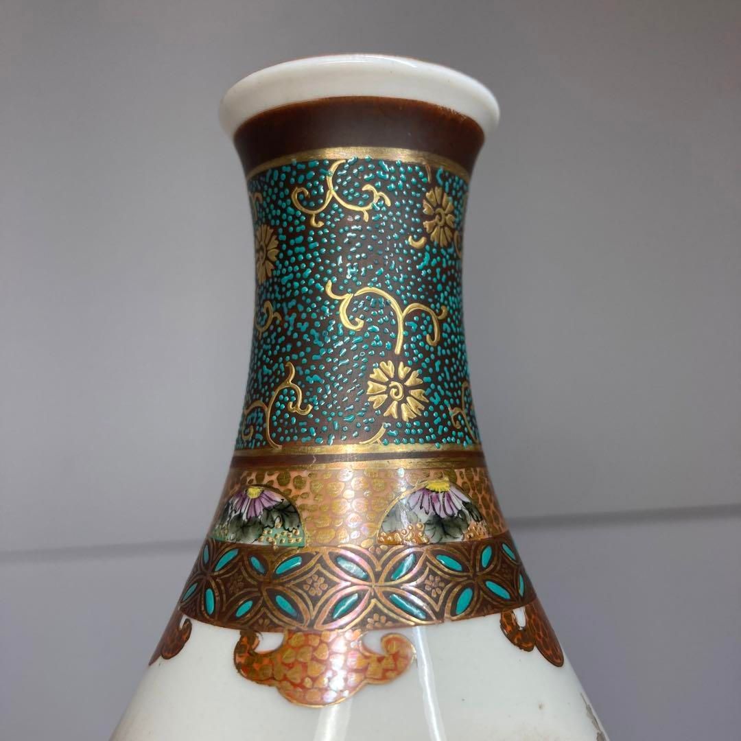 九谷焼　極上手　大徳利　高さ24㎝　東Y5-0721① 九谷焼 極上手 大徳利 高さ24㎝ 東Y5-0721① - メルカリ