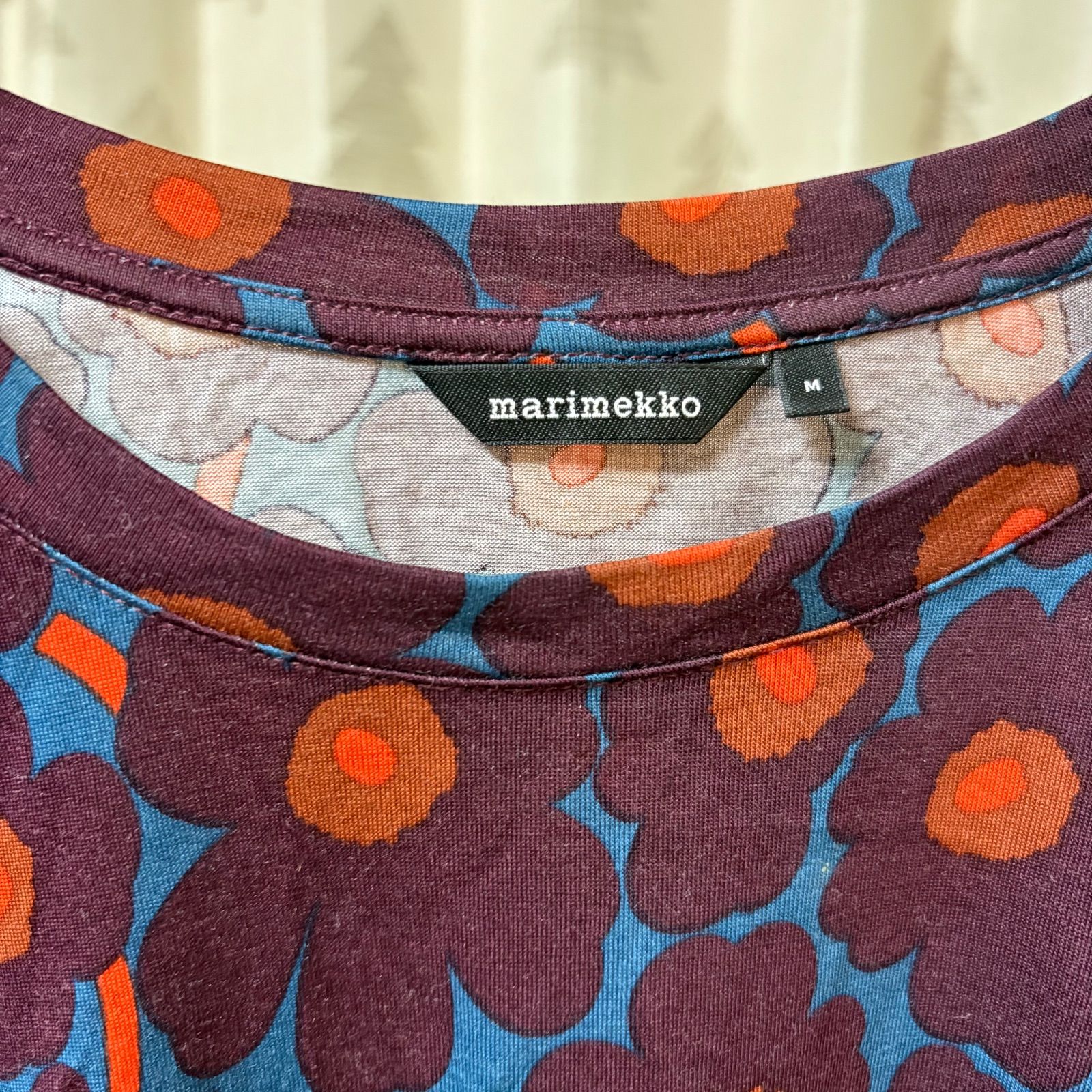マリメッコ】ウニッコ柄長袖カットソー マリメッコ(marimekko
