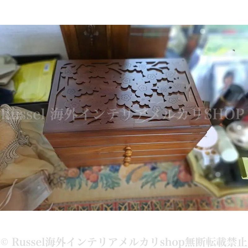 ジュエリーケース アクセサリーケース ジュエリーボックス 木製
