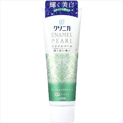 【まとめ買い-10点セット】クリニカ　エナメルパール　フレッシュシトラスミント 【 ライオン 】 【 歯磨き 】