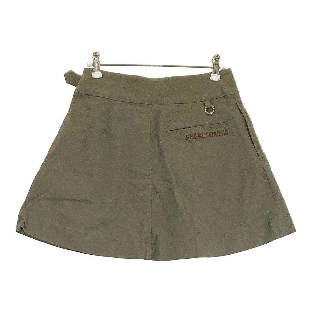 サイズ：0 PEARLY GATES パーリーゲイツ ストレッチスカート カーキ系