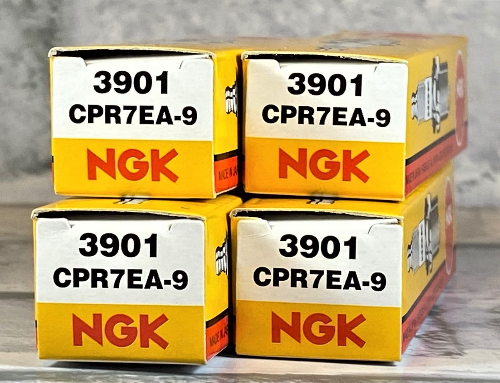 プロフ有り NGK CPR7EAー9 4本セット スズキ ジクサー