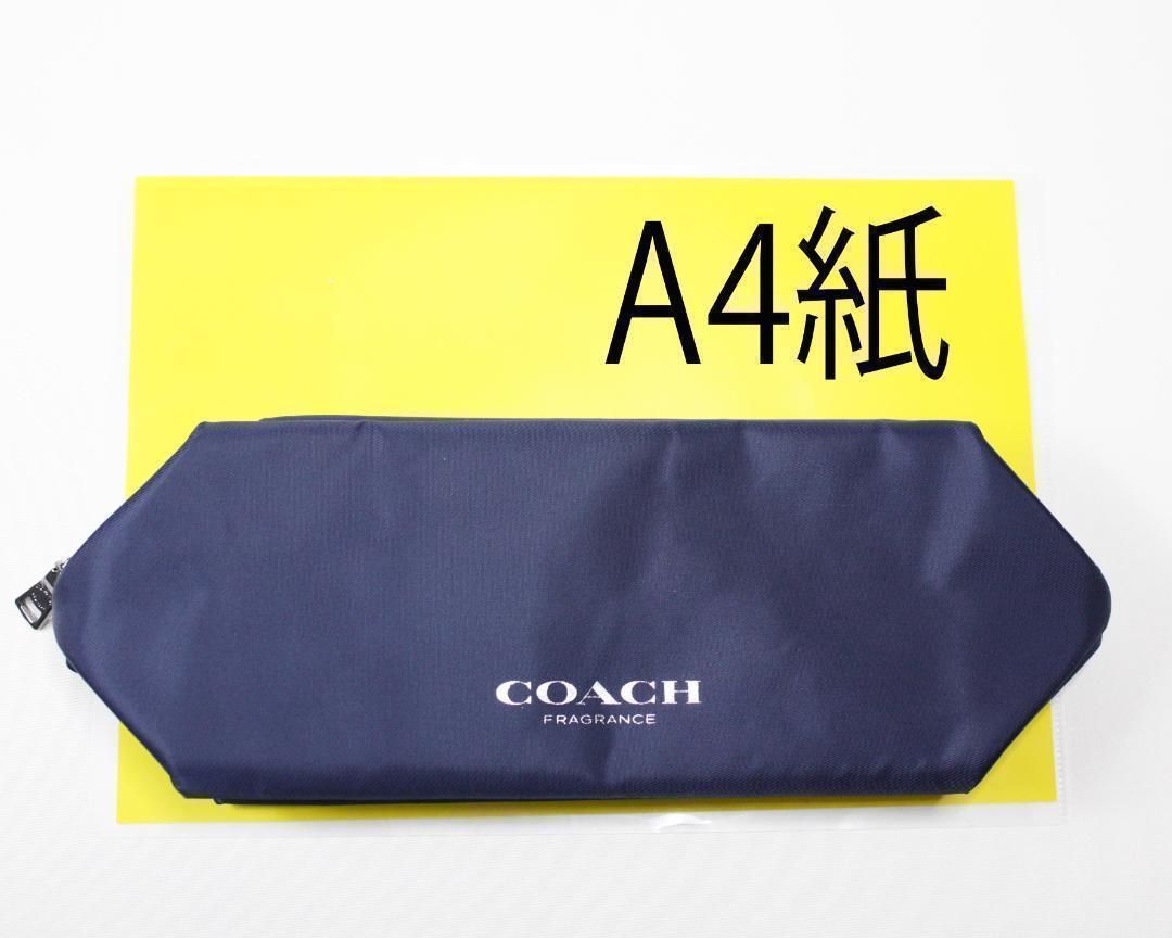 cocp21bl 新品未使用本物　コーチ COACH ノベルティマルチポーチ