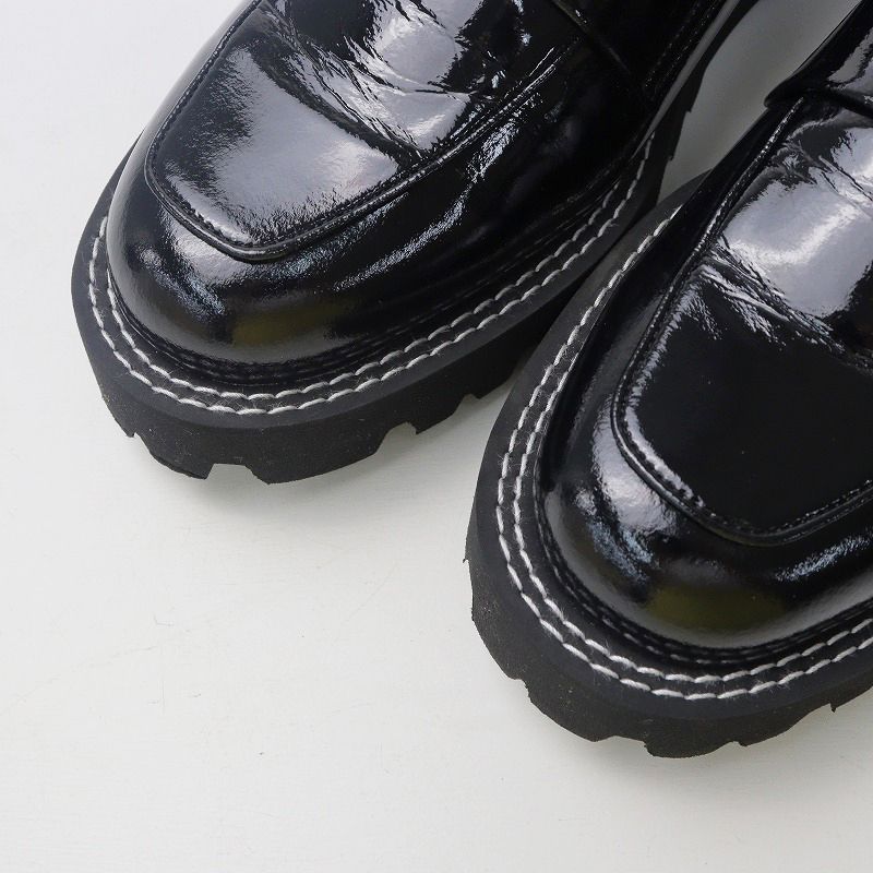 試着程度 極美品 ロッタデザイン LOTTADESIGN エナメル トラックソール