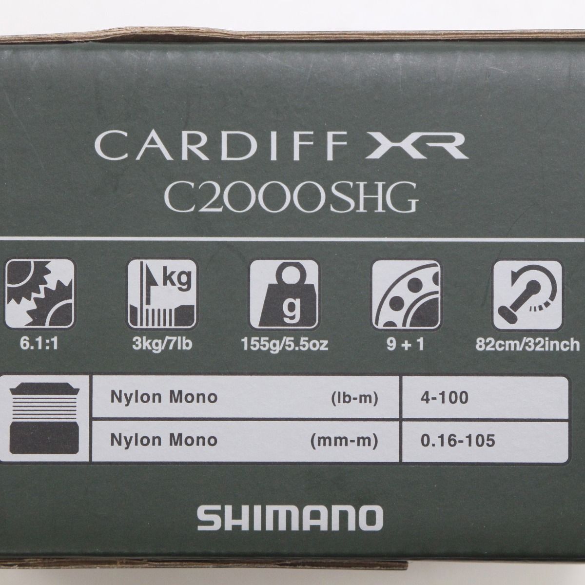 SHIMANO シマノ 23カーディフ XR C2000SHG 23CARDIFF XR C2000SHG