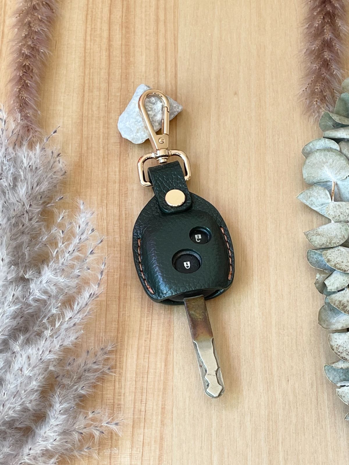 選べる革とステッチと金具】 スマートキーケース キーケース キー