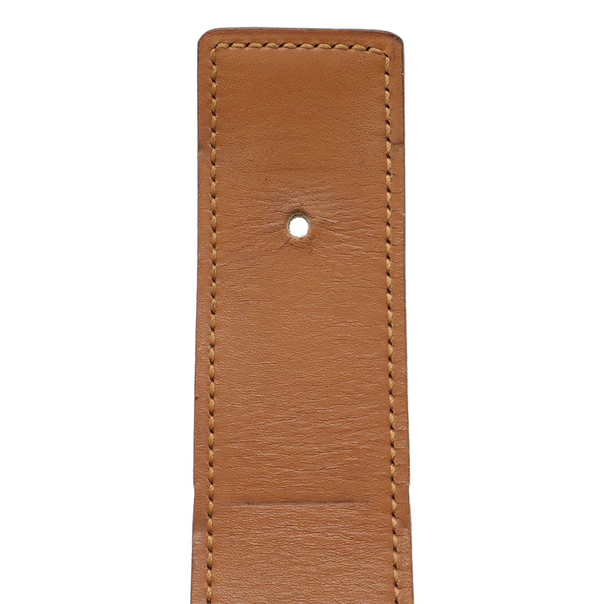 HERMES エルメス ベルト リバーシブル レザー ダークブラウン 茶