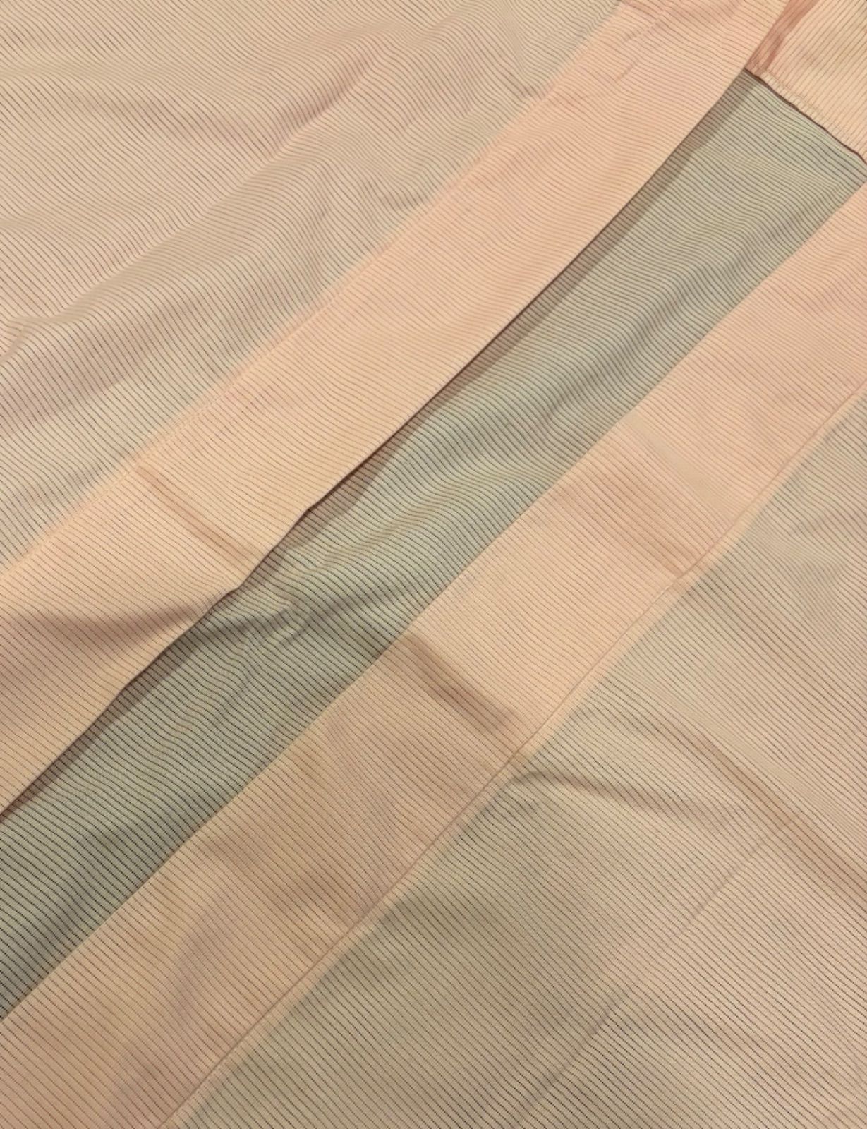 半纏　法被　夏祭り　薄いピンク　着丈90cm 綿100%  絽