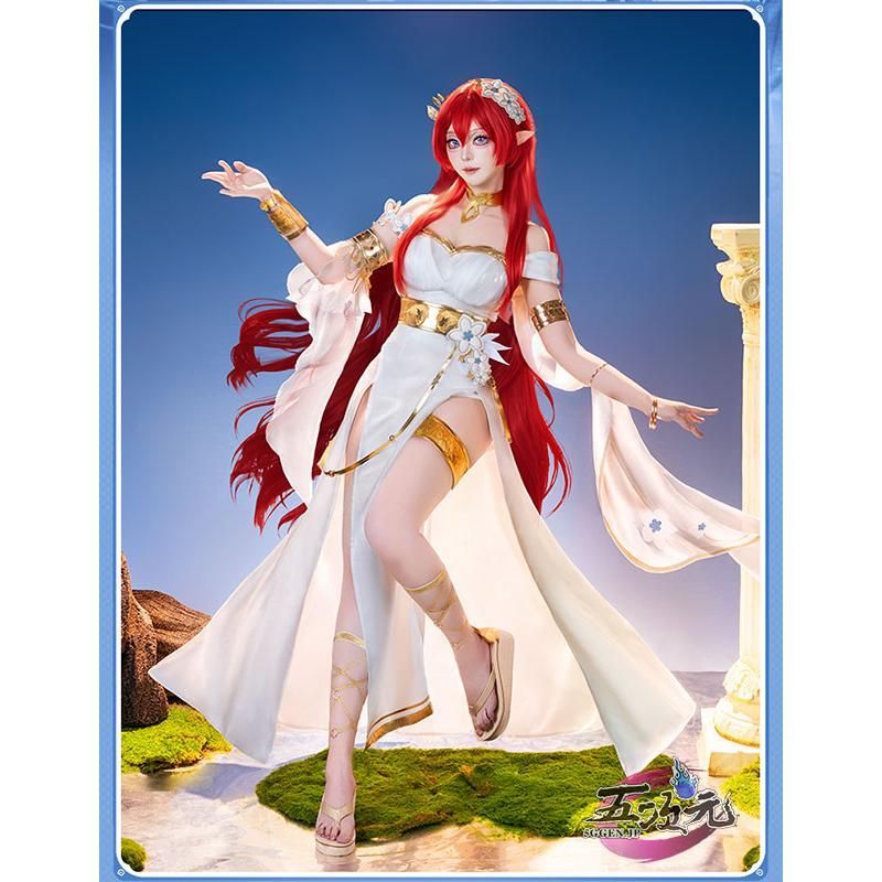 基萌 崩壊スターレイル コスプレ スタレ トリスビアス 衣装 ウィッグ 靴 追加