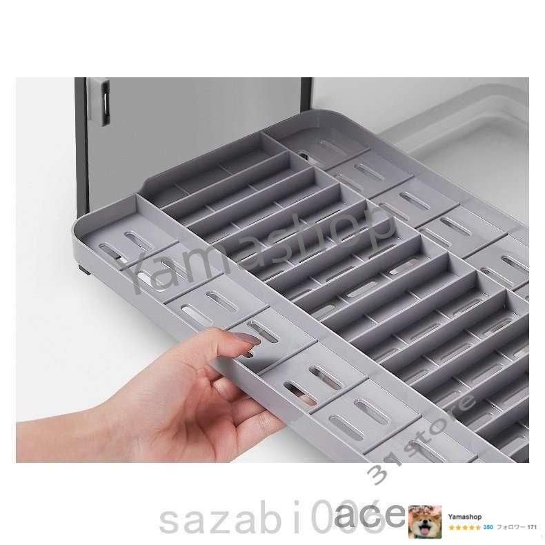 ミニ食器棚ミニカップボードロータイプ幅45卓上上置き上台コンパクトおしゃれ一人暮らしキッチン水切り北欧ガラス白調味料収納