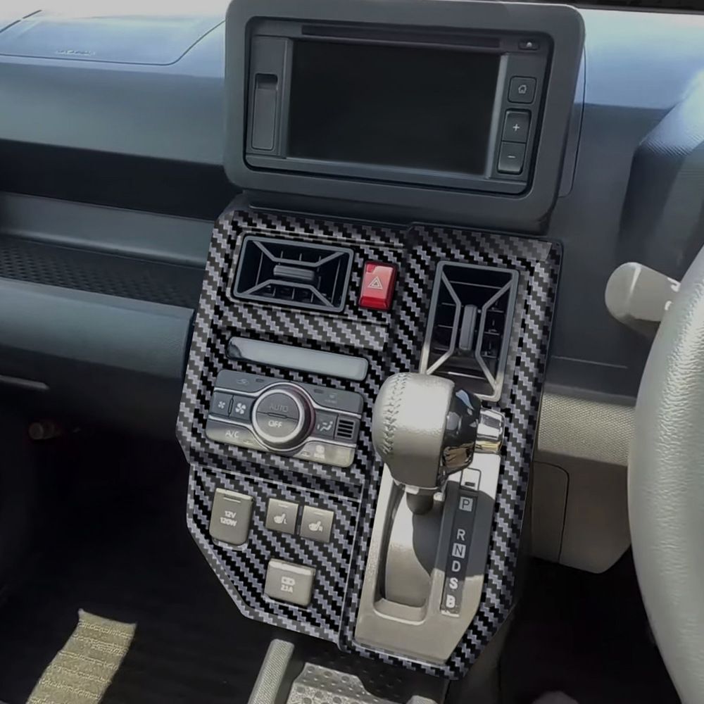 ダイハツ タフト内装☆シフトパネルとエアコン吹き出しパネル左右の3点