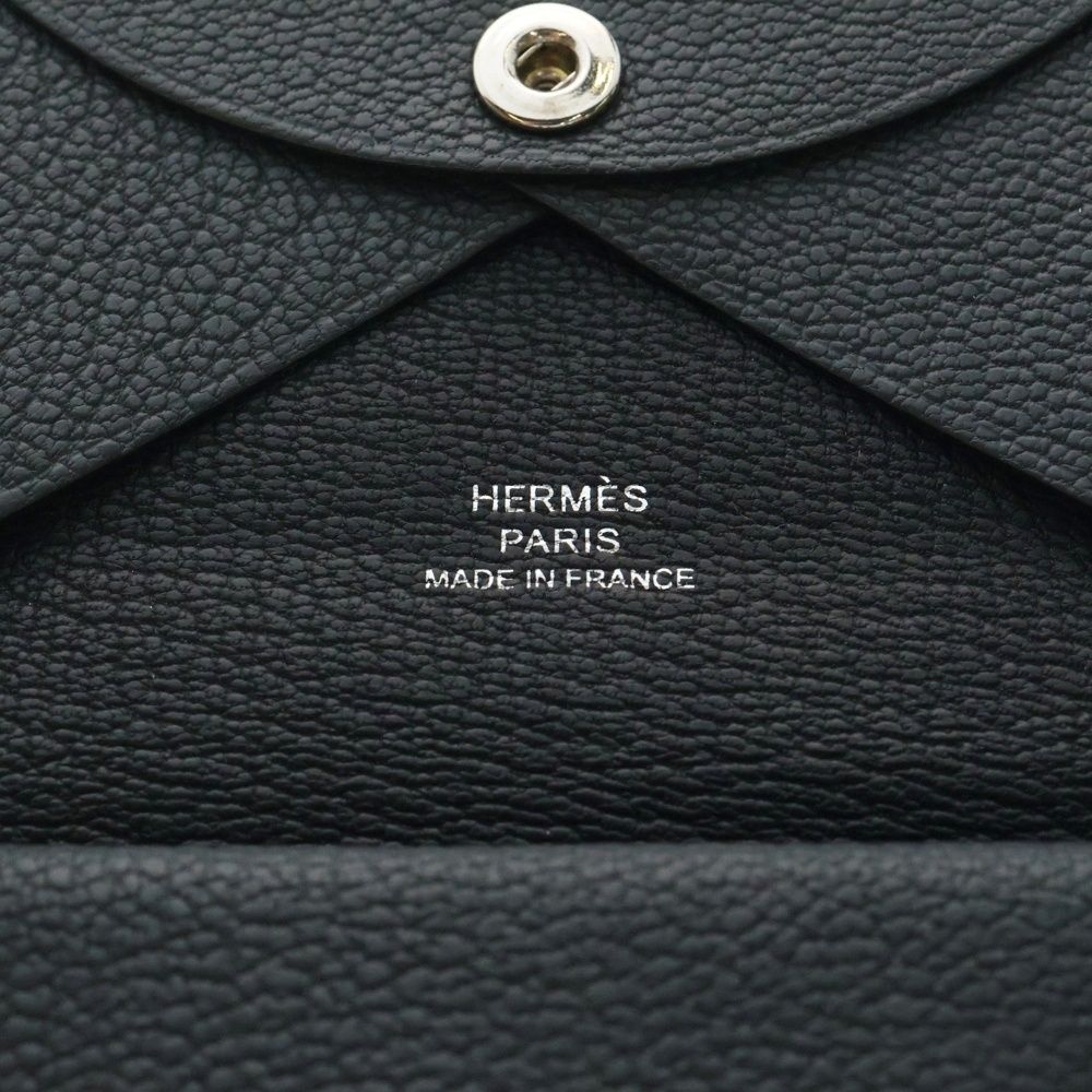 中古】HERMES エルメス コインケース カルヴィ デュオ U刻印 ヴォー